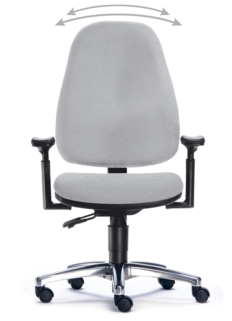 Lady Fitness - Ergonomischer Frauen-Drehstuhl