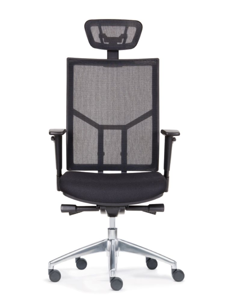 Ergo Net L Budget mit Kopfstütze - Bürostuhl