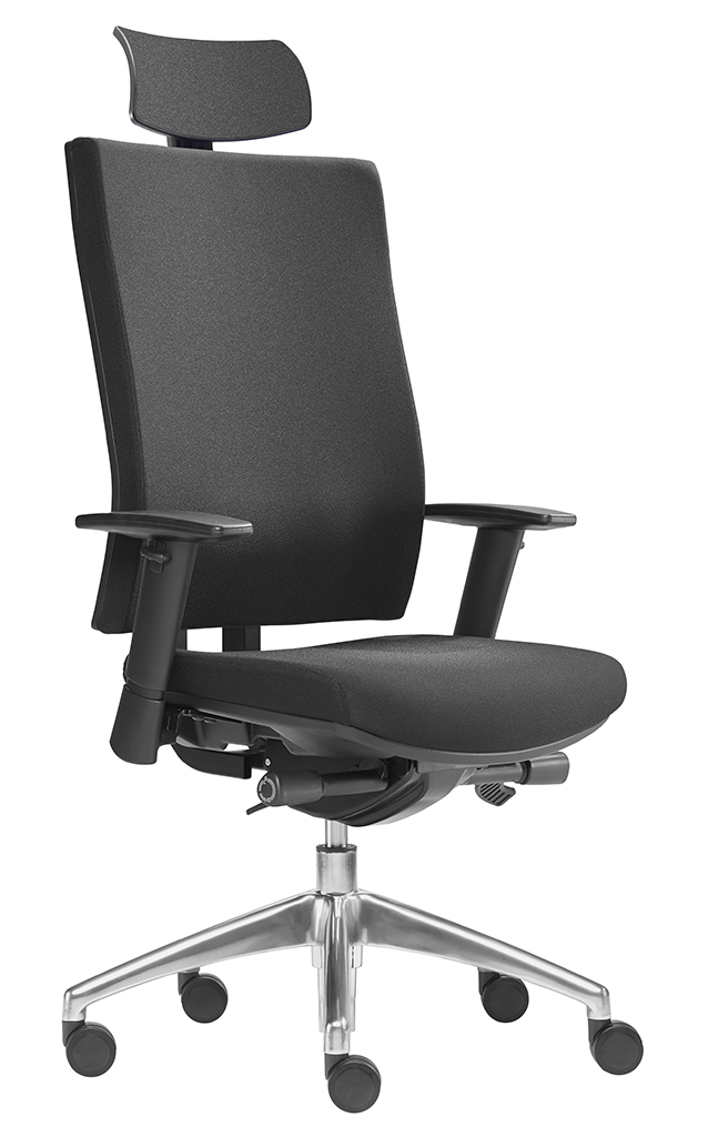 Ergo Objekt L mit Kopfstütze - Bequemer Schreibtischstuhl