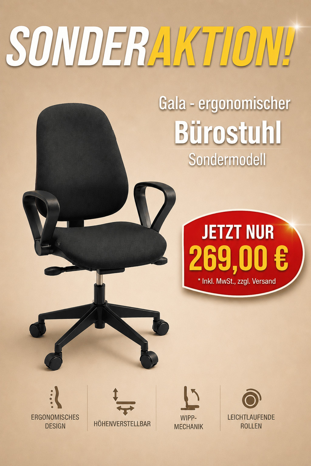 Gala - Limitiertes Bürostuhl Sondermodell