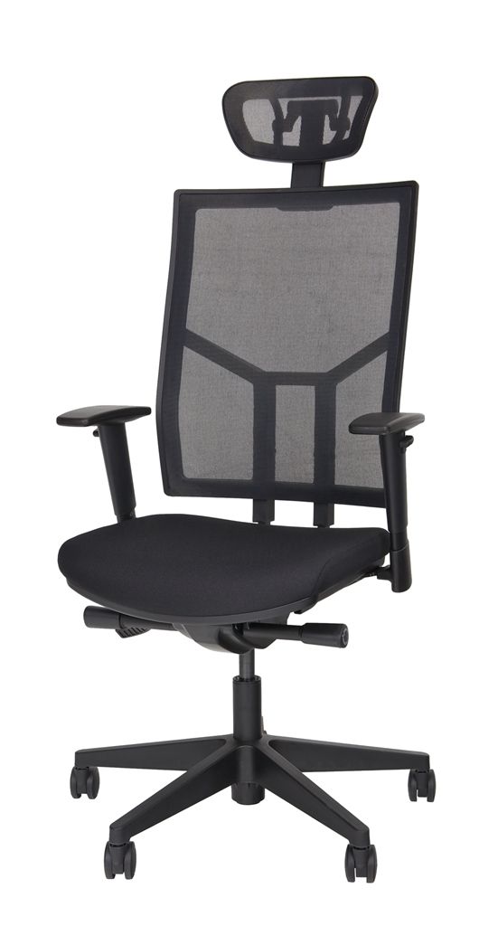 Ergo Net L Budget mit Kopfstütze - Bürostuhl