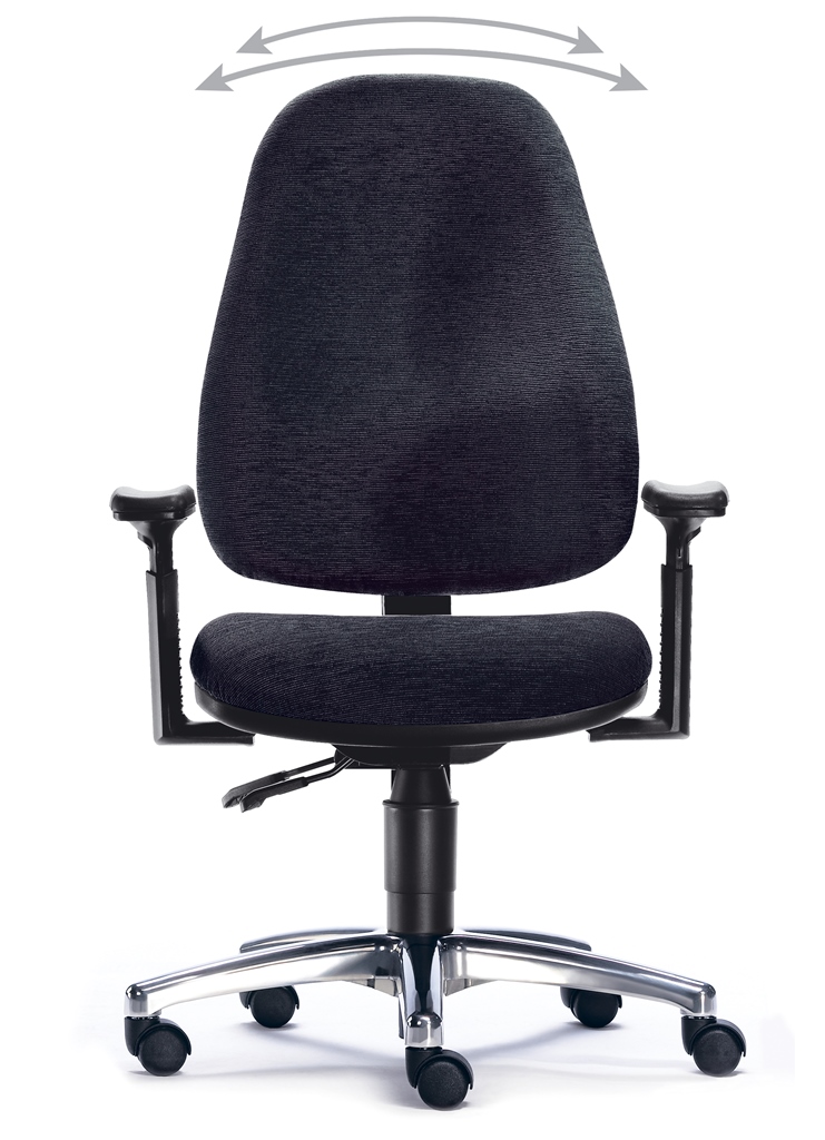 Lady Fitness - Ergonomischer Frauen-Drehstuhl