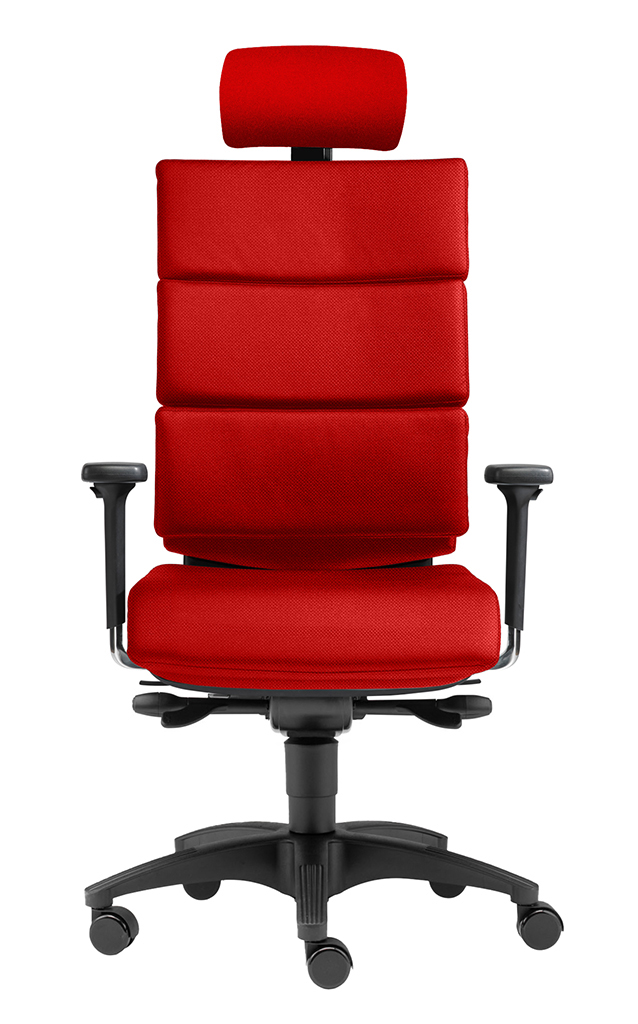 Paradise L mit Kopfstütze - Bürostuhl mit Polster