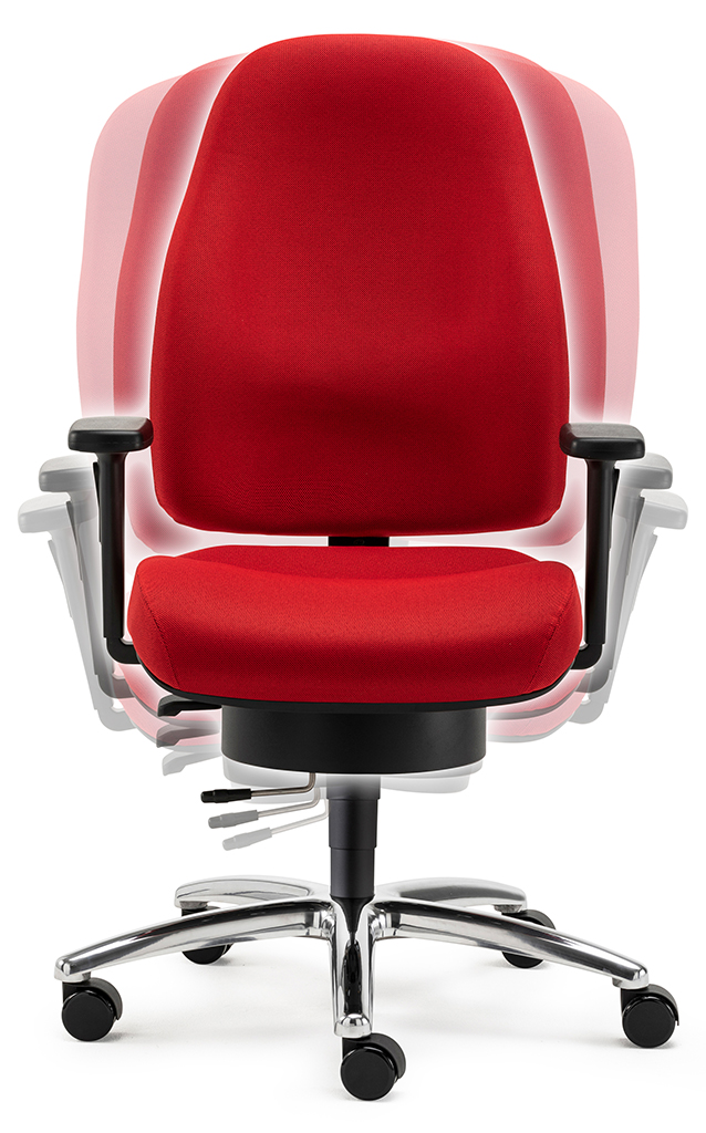 Lady SITWELL - Bequemer Bürostuhl für Frauen