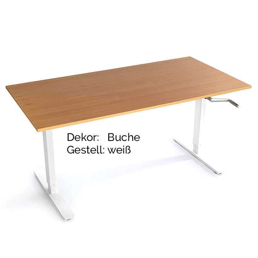 Schreibtisch BodyUp - Höhenverstellbar