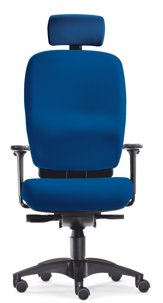 Mister Office L mit Kopfstütze - Bequemer Profi Bürostuhl 