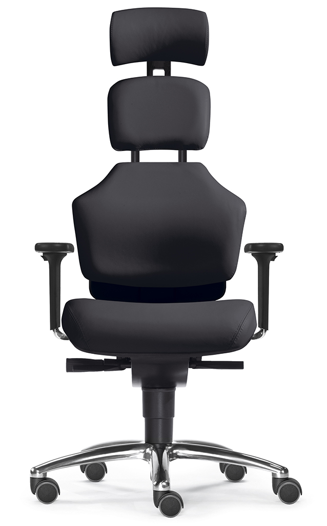 Earth L mit Kopfstütze - Gesundheits-Bürostuhl