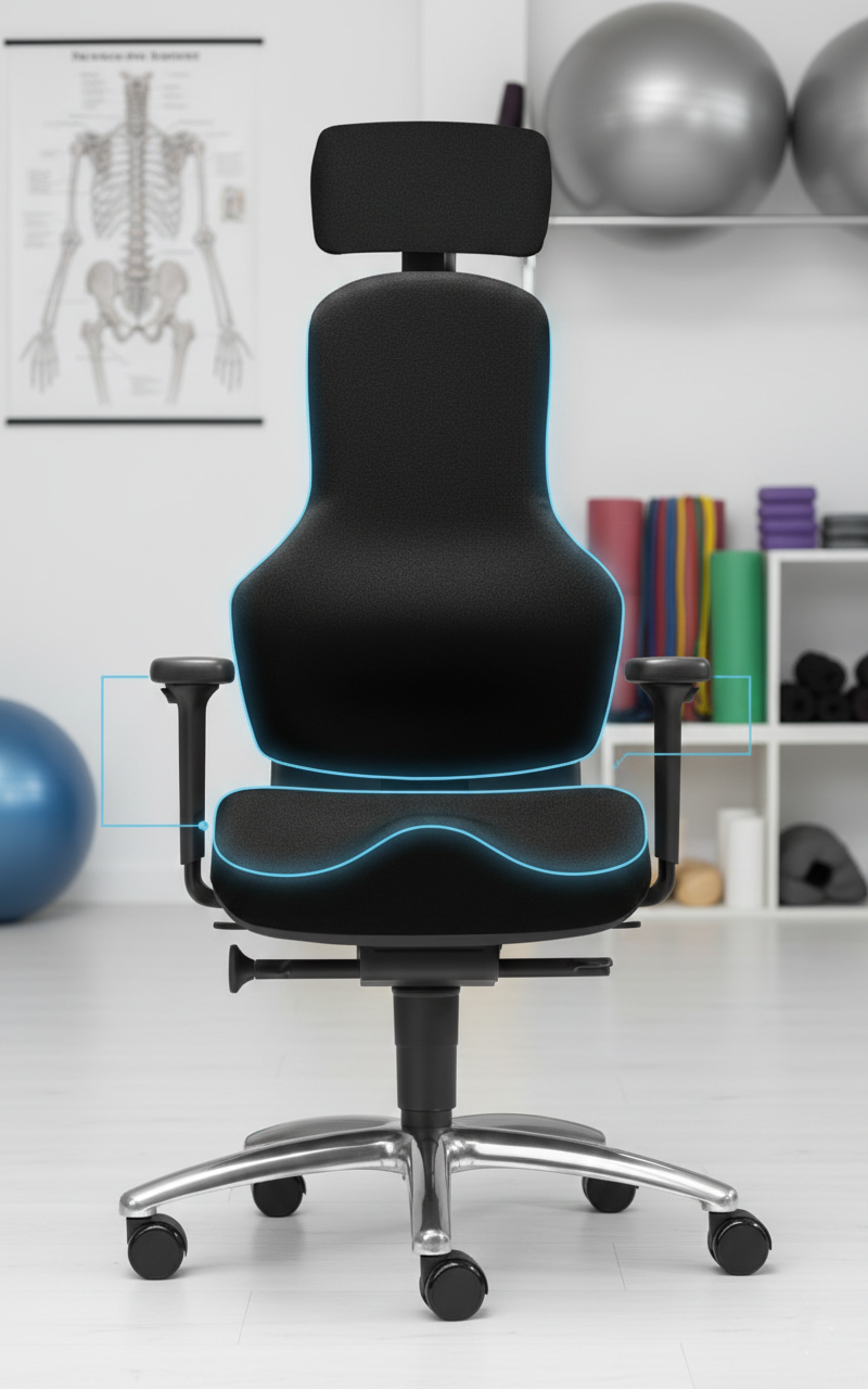 Ortholetic - Orthopädischer Hüft-Bürostuhl